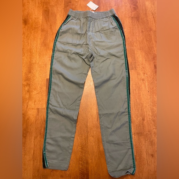 NWT Mini Boden Woven Pants with Velvet Side Stripe, 13Y - Picture 2 of 6